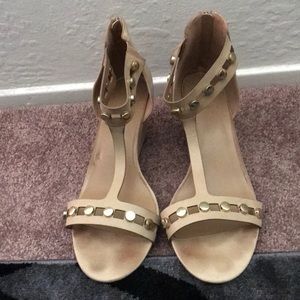 Used low wedge sandals from Torrid.
